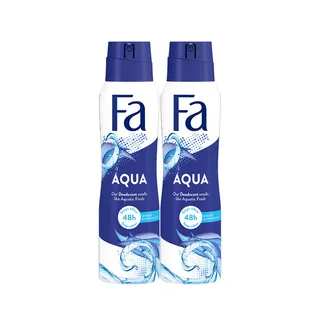 Fa Aqua Deodorant Spray 2X150Ml