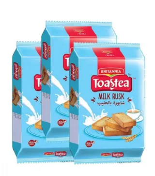 بريتانيا بسكويت بقسماط بالحليب 310X3 جم