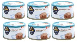 Alwazzan White Meat Tuna In Brine 6X90G