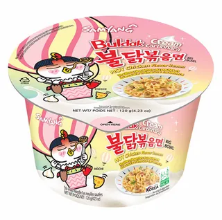 Samyang Buldak Creamy Carbonara Hot Chicken Instant Big Bowl Ramen 140G