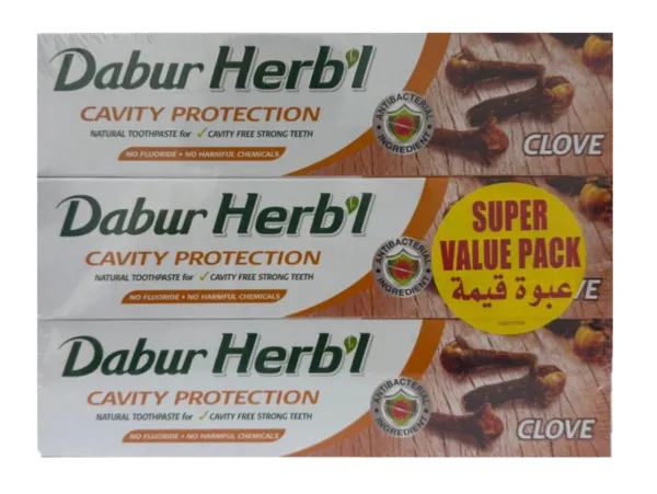 Dabur Clove Herbal Toothpaste (multipack)
