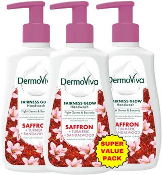 Dabur Dermoviva Fairness Glow Hand Wash 3X200Ml