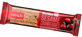 Minos Sesame & Cranberries Nut Bars 30G