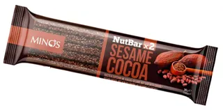 Minos Sesame & Cocoa Nut Bars 30G