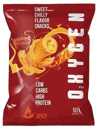 Cruncho Oxygen Protein Sweet Chilly Snacks 50G