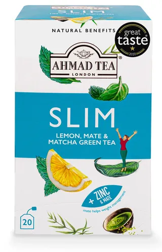 Ahmed Tea Slim Tea Bags 20X1.5G