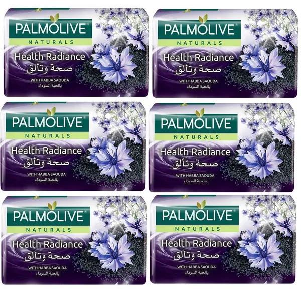 Palmolive Natural Health Radiance Soap Bar 6X120G