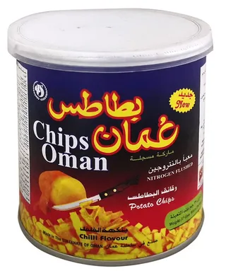 Chips Oman Chilli Potato Chips 37G