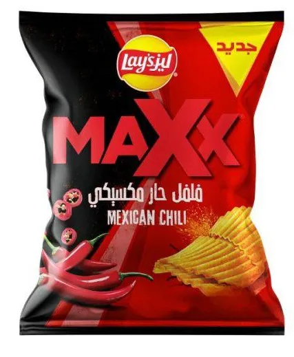 Lay's Maxx Mexican Chili Potato Chip 160G