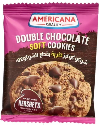 امريكانا كوكيز هيرشيز دبل شوكليت شيب 40 جم