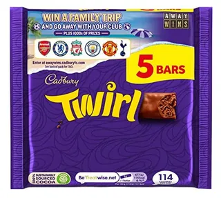 Cadbury Twirl Chocolate Bar 5Pcs