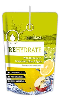 Sunblast Rehydrate Grapefruit Lime & Apple Juice 200Ml