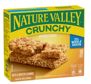Nature Valley Crunchy Oats & Roast Almonds Granola Bars 5X42G