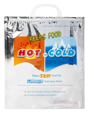 Sparkle Thermal Keeps Food Hot & Cold Bag 41Wx49H