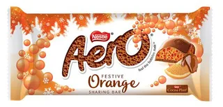Nestle Aero Festive Orange Sharing Bar 90G