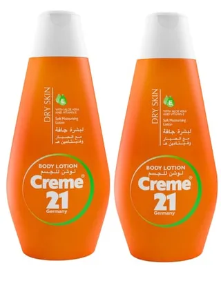 كريم 21 لوشن الجسم للبشرة الجافة 2X250 مل