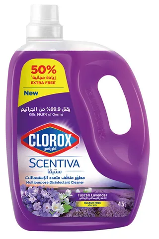Clorox Scentiva Floor Cleaner Lavender Scented 4.5L