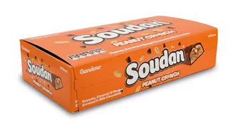 Gandour Soudan Peanut Crunch Chocolate Bar 24X25G