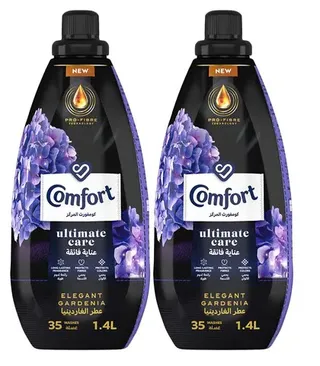 Comfort Elegant Gardenia Fabric Softerner 2X1.4L