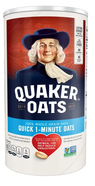 Quaker Quick 1 Minute Oatmeal 510G