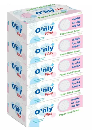 أونلي مناديل وجه 100X5 منديل