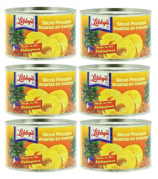Libby's Pineapple Slices Can 6X235G