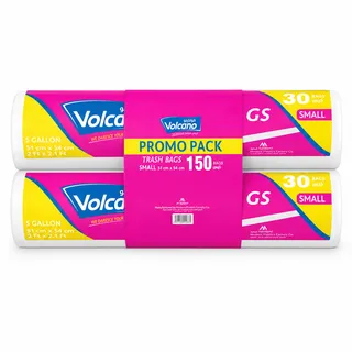 Volcano Garbage Bags 5X5 Gallon