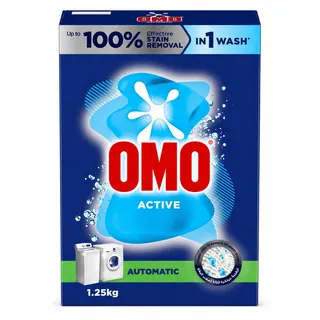 Omo Automatic Laundry Detergent Powder 1.25kg