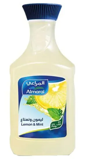 المراعي عصير ليمون ونعناع مع اللب 1.4 لتر