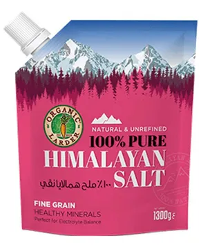 Organic Larder 100% Pure Himalayan Salt 1300G