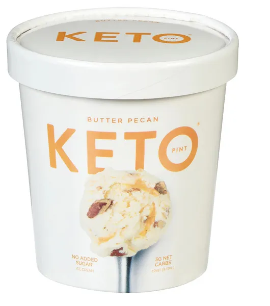 Keto Pint Butter Pecan Ice Cream 473 Ml