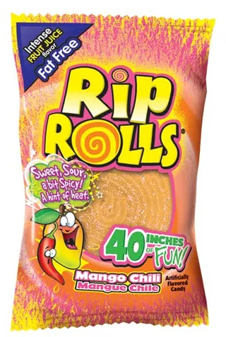 Rip Rolls Mango Chili Candy 40G