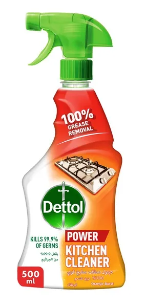 Dettol Antibacterial Kitchen Cleaner Lemon Scented 500Ml