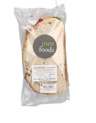 Pure Foods Halloumi Grilled Sandwitch 180G
