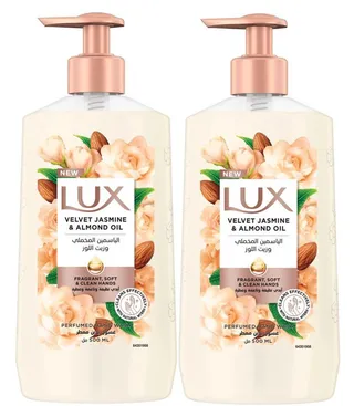 Lux Velvet Jasmine Perfumed Hand Wash 2x500ml