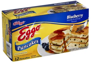 Kellogg's Eggo Frozen Blueberry Pancakes, 420g