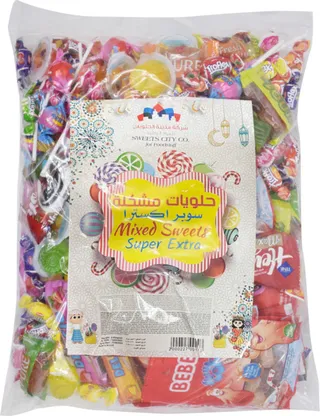 Sweets City Co. Mixed Sweets Super Extra 2Kg