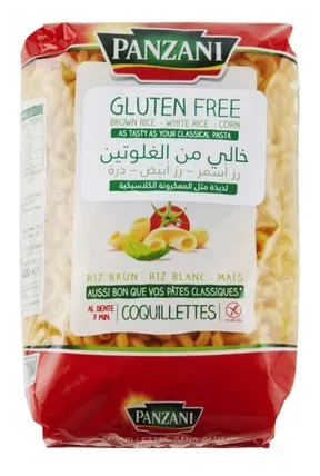 Panzani Gluten Free Coquillettes Pasta 400G