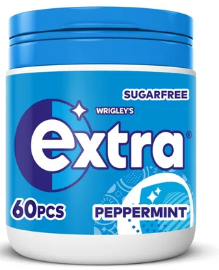 Wrigley's Extra Sugarfree Peppermint Gum 84g