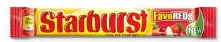 Starburst Face Reds Fruit Chews 45G