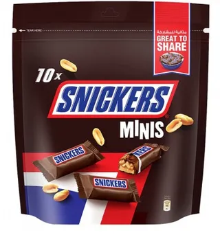 Snickers Minis Chocolate Bar 180G