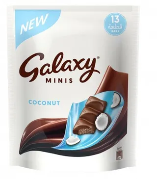 Galaxy Minis Coconut Chocolates 162.5G