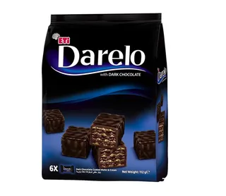 Eti Leil Gourmet Wafer With Dark Chocolate & Cream 112G