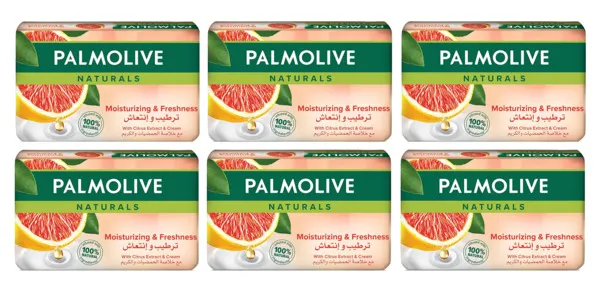 Palmolive Naturals Moisturizing & Freshness Soap With Peach Citrus & Cream 150G