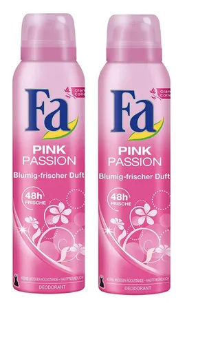 Fa Pink Passion Deodorant Spray 2X150Ml