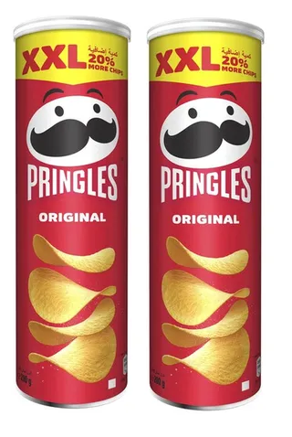 Pringles Original Potato Chips 2X200G