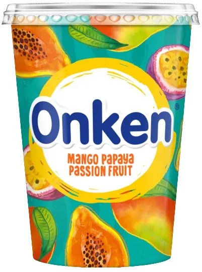 Onken Mango, Papaya & Passionfruit Yogurt 450G