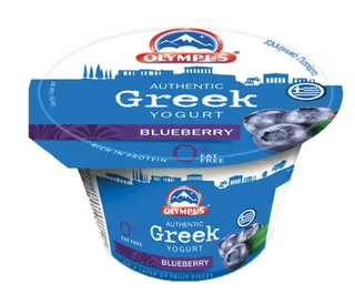 Olympus Blueberry 0% Fat Free Greek Yogurt 150G