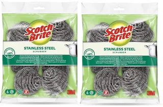 Scotch Brite Stainless Steel Spiral Dish Scourer 12X3M