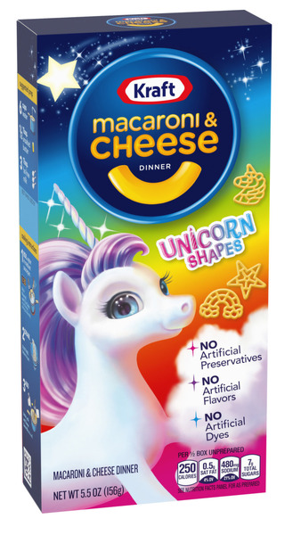 Kraft Macaroni & Cheese Unicorn Shapes 156G